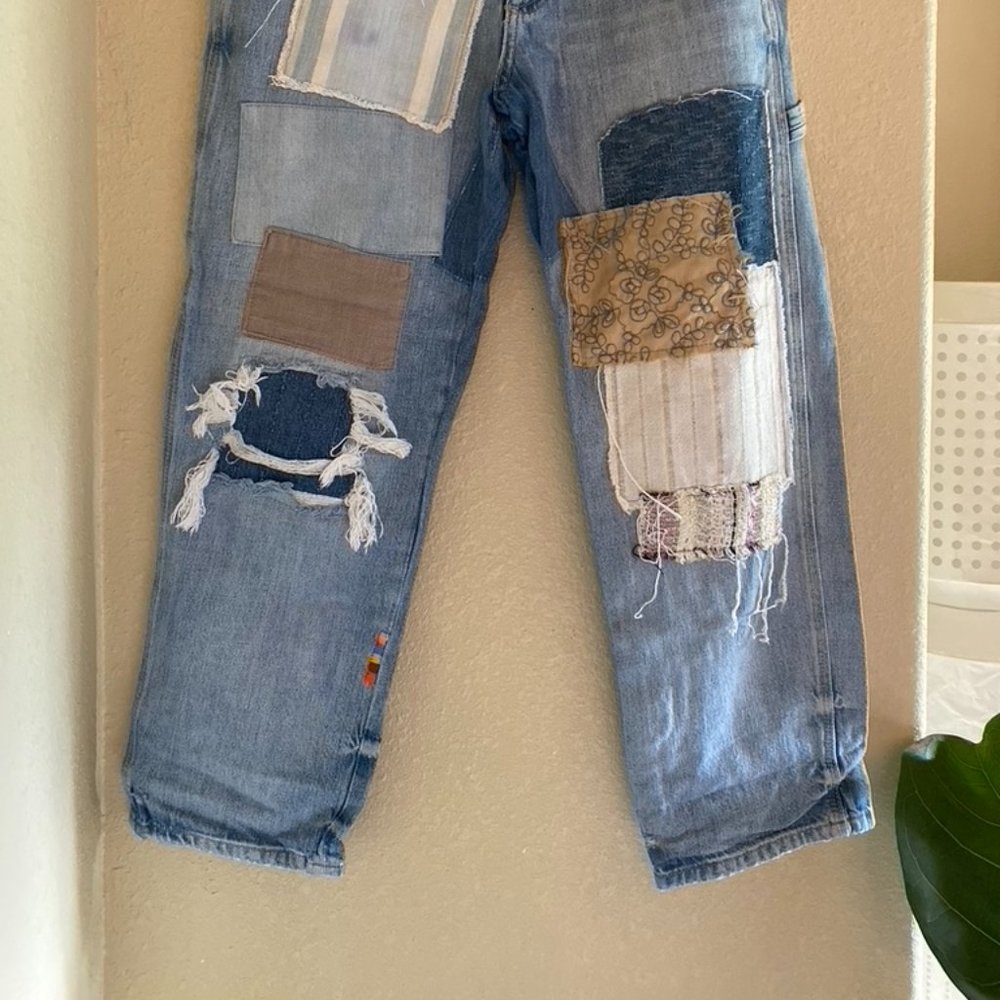 We the Free Patchwork jeans - Picture 2 of 3